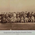 Inaugurazione campo sportivo acquaiola 1970-2