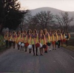 Majorettes pronte per Carnevale Viareggio